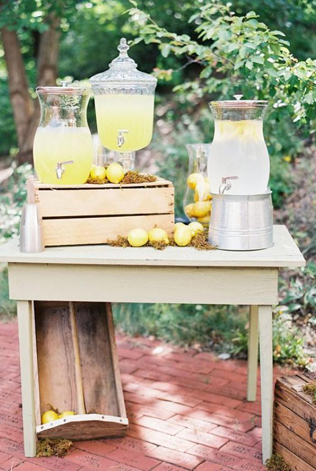 Свадебный лимонадный бар
