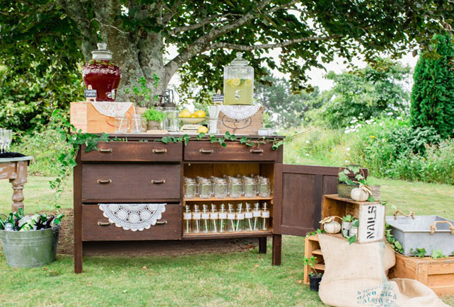 Свадебный лимонадный бар