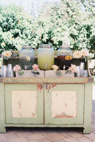 Свадебный лимонадный бар