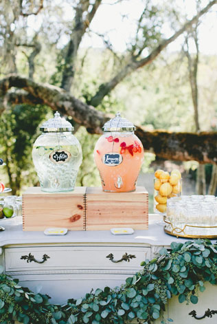 Свадебный лимонадный бар