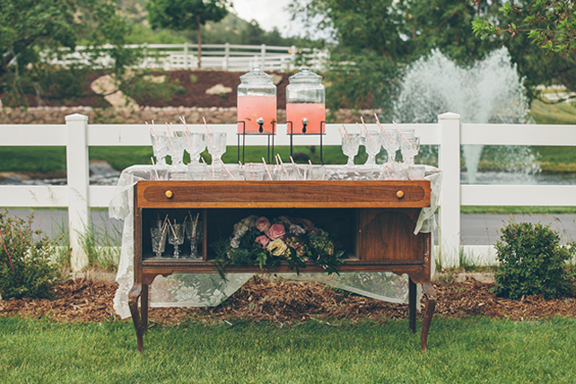 Свадебный лимонадный бар