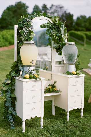 Свадебный лимонадный бар