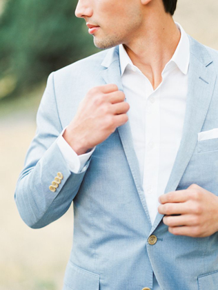 Льняной костюм: стильные идеи для жениха 