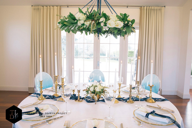 Свадебные люстры с цветами, 