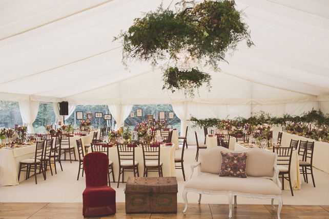 Свадебные люстры с цветами, 