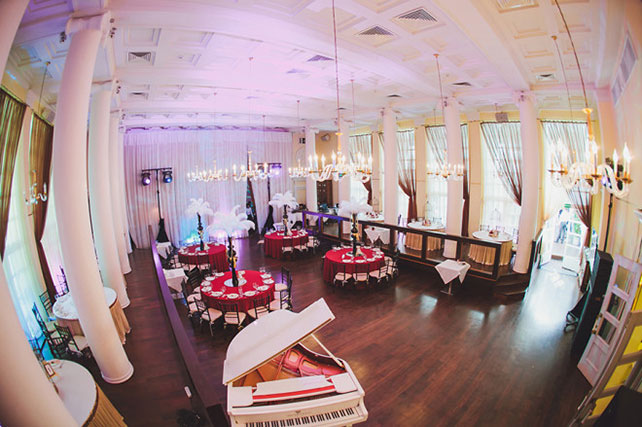 выбор места для свадьбы Анны и Шарля