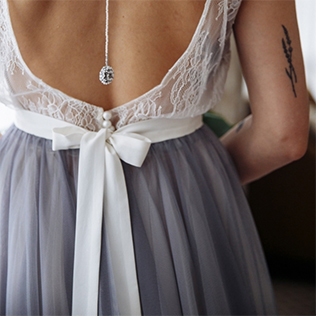 свадебное платье в стиле рустик