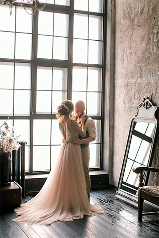 свадебная фотосессия в студии