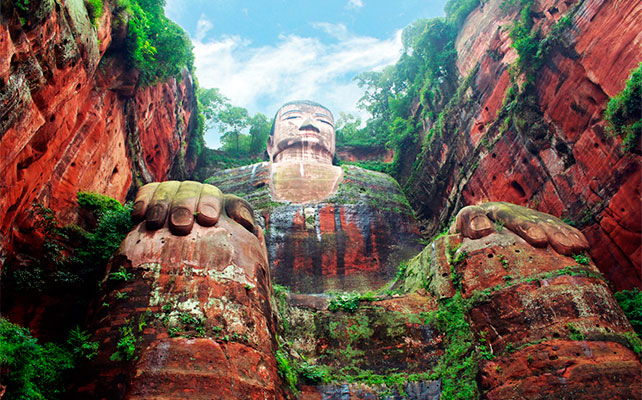 Лэшан, Китай