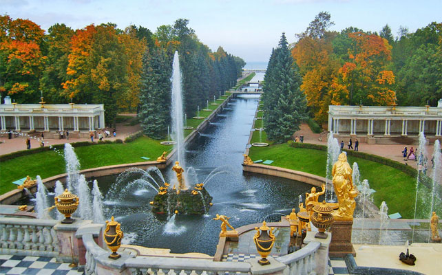 фонтаны Петергофа