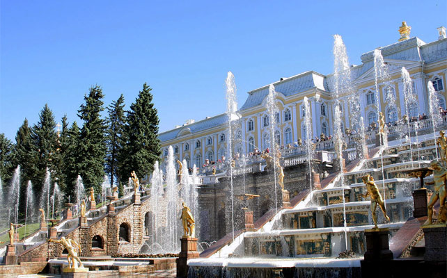 фонтаны Петергофа