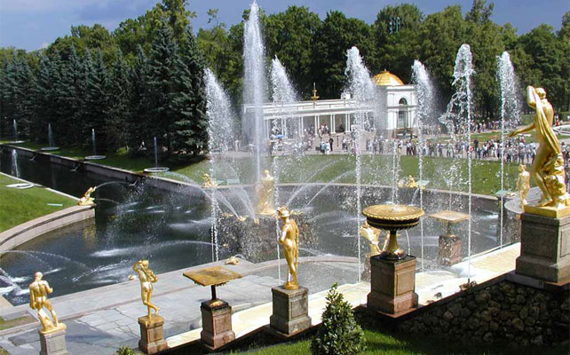 фонтаны Петергофа