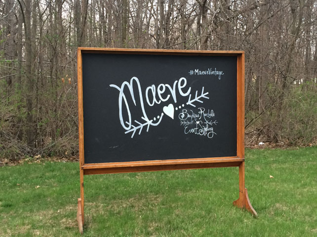 Меловая доска на свадьбе: 74 стильные идеи 