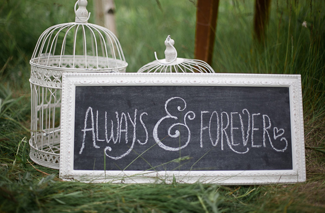 Меловая доска на свадьбе: 74 стильные идеи 