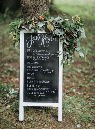 Меловая доска на свадьбе: 74 стильные идеи 