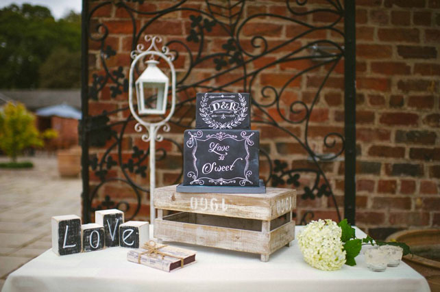 Меловая доска на свадьбе: 74 стильные идеи 