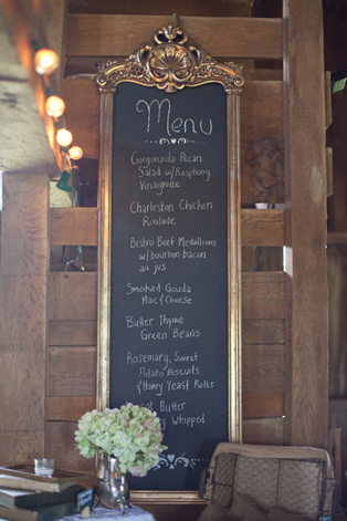 Меловая доска на свадьбе: 74 стильные идеи, меню 