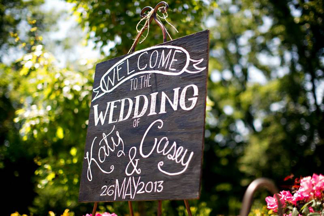 Меловая доска на свадьбе: 74 стильные идеи 