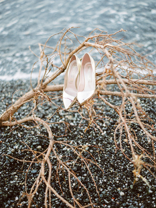 Мерцание золота: 80 идей для свадьбы мечты, туфли невесты