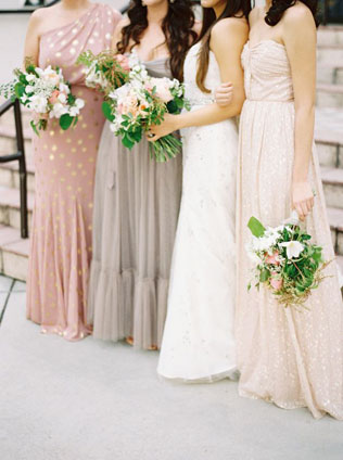 Mix&Match: 46 сочетаний платьев подружек невесты 