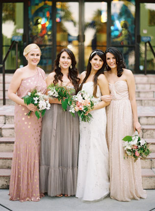 Mix&Match: 46 сочетаний платьев подружек невесты 