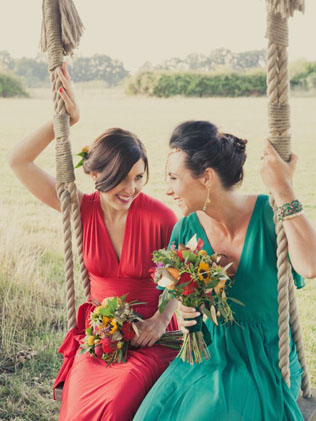 Mix&Match: 46 сочетаний платьев подружек невесты 