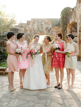 Mix&Match: 46 сочетаний платьев подружек невесты 