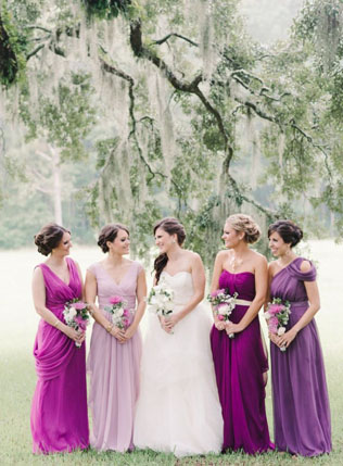 Mix&Match: 46 сочетаний платьев подружек невесты 