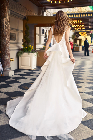 Коллекция свадебных платьев Monique Lhuillier весна 2018 