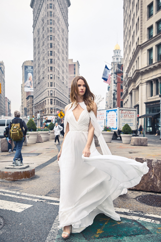 Коллекция свадебных платьев Monique Lhuillier весна 2018 