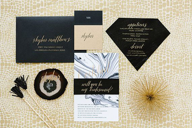 Свадьба в деталях: мрамор – хит 2016 года 