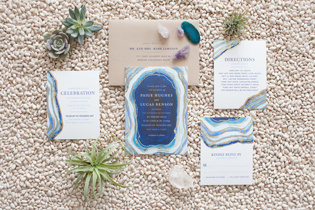 Свадьба в деталях: мрамор – хит 2016 года 