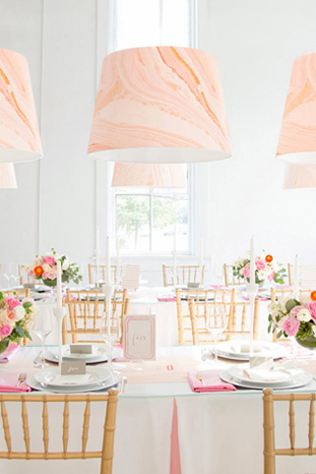 Свадьба в деталях: мрамор – хит 2016 года 