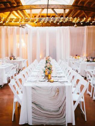 Свадьба в деталях: мрамор – хит 2016 года 