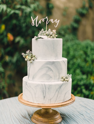 Свадьба в деталях: мрамор – хит 2016 года 