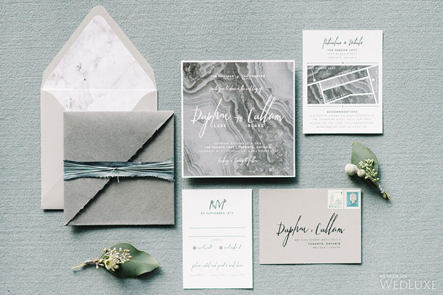 Свадьба в деталях: мрамор – хит 2016 года 