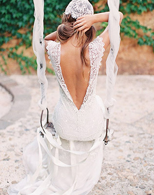 Must have свадебной фотосессии 2015: качели на свадьбе - The-wedding.ru