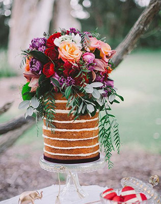 Must have свадебной фотосессии 2015: торт во всей красе  - The-wedding.ru