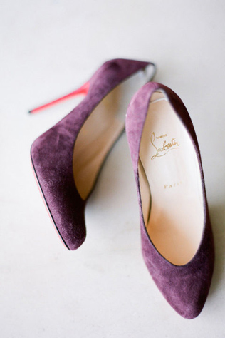 На лабутенах: свадебная обувь с легендарной красной подошвой 