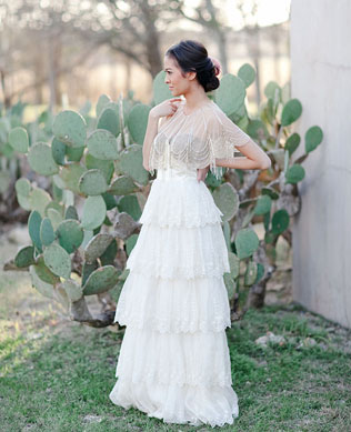 Накидки для невест 