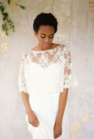 Накидки для невест 