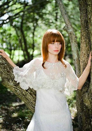 Накидки для невест 