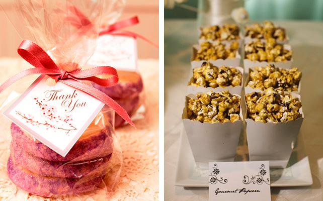 Наполнение подарков для гостей