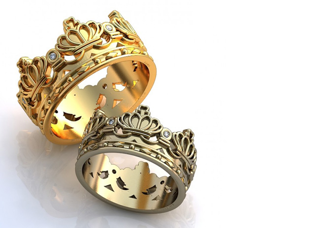 Кольца-короны