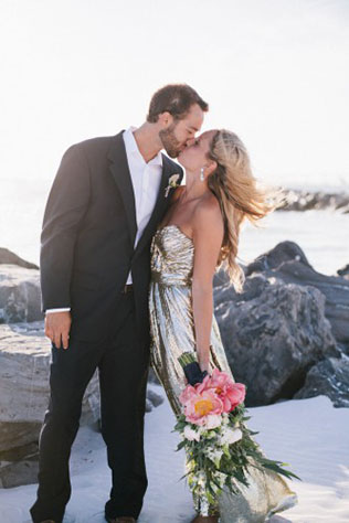 Летнее свадебное платье