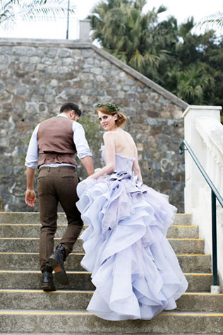 Летнее свадебное платье