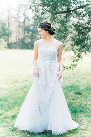 Летнее свадебное платье