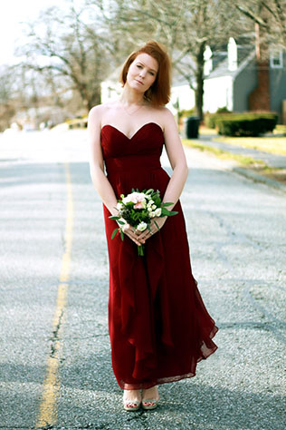 Летнее свадебное платье