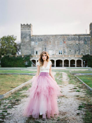 Летнее свадебное платье