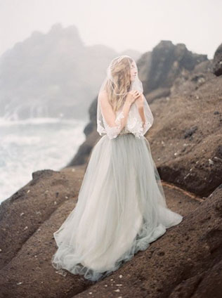 Летнее свадебное платье